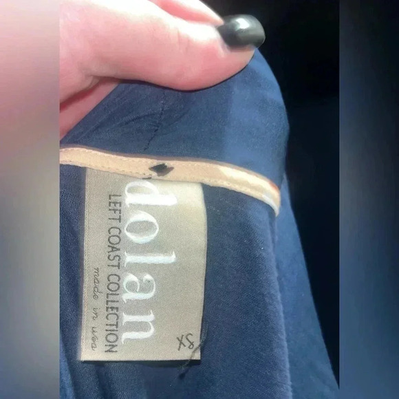 Oversized Dolan long sleeve cross over top - Picture 2 of 2